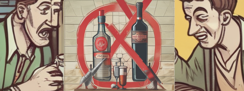 imagen que expresa que no permitimos alcohol